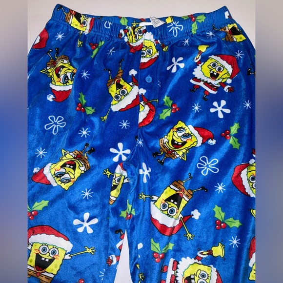 SpongeBob Squarepants Men’s Pajama Bottoms Size L - Picture 10 of 10